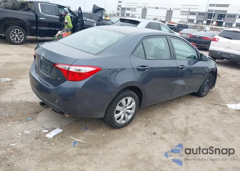 2016 Toyota Corolla Le из США, поврежденный, VIN 5YFBURHE9GP472425